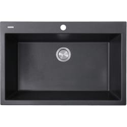 33 Inch Dual Mount Granite Composite Kitchen Sink - 33-Inch Dualmount Granite Composite Sink view