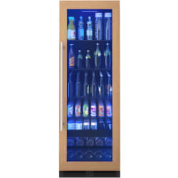 24 Inch Panel Ready Freestanding/Built-In Single Zone Beverage Center  - 24 Inch Panel Ready Freestanding/Built-In Single Zone Beverage Center in Front View view