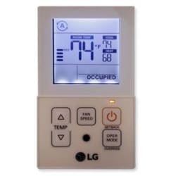 Simple Remote Controller Thermostat - Front View view