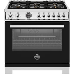 36 Inch Freestanding Dual Fuel Range  - 36 Inch Freestanding Dual Fuel Range in Front View view