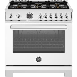36 Inch Freestanding Gas Range  - 36 Inch Freestanding Gas Range in Front View view