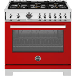 36 Inch Freestanding Gas Range  - 36 Inch Freestanding Gas Range in Front View view