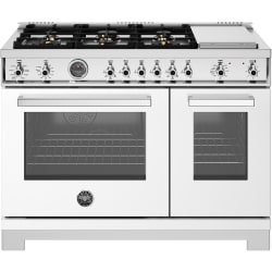 48 Inch Freestanding Dual Fuel Range  - 48 Inch Freestanding Dual Fuel Range in Front View view