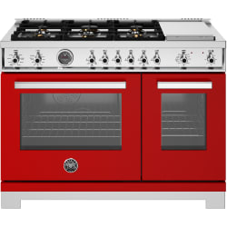 48 Inch Freestanding Dual Fuel Range  - 48 Inch Freestanding Dual Fuel Range in Front View view