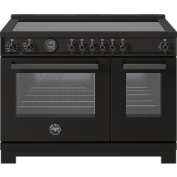 48 Inch Freestanding Counter-Depth Induction Range - 48 Inch Freestanding Induction Range in Front View view