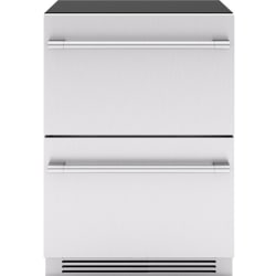 24 Inch Built-In Undercounter Refrigerator Freezer Drawer  - 24 Inch Refrigerator Freezer Drawers view