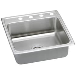 22 Inch Top Mount Single Bowl Stainless Steel Sink - Featured View view
