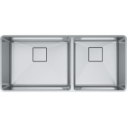 Undermount Double Bowl Kitchen Sink  - Undermount Double Bowl Kitchen Sink with Patented Integrated Ledge System view