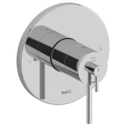 1/2 Inch Single Lever Handle Thermostatic and Pressure Balance Trim  - GS 1/2 Inch Single Lever Handle Thermostatic and Pressure Balance Trim with 2 Functions in Chrome view
