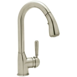 Single Lever Bar/Food Prep Pull-Down Faucet - Satin Nickel view