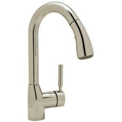 Single Lever Bar/Food Prep Pull-Down Faucet - Satin Nickel view