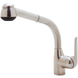 Single Lever Pull-Out Kitchen Faucet  - Satin Nickel view