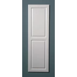 60 5/8 Inch x 15 Inch Replacement Door: Raised White - Raised White Door view