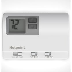 Hotpoint Wall Thermostat - Hotpoint Wall Thermostat (Front View) view