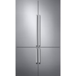Panel Kit, for 48" French Door Built-in Refrigerator, Silver Stainless - Stainless Steel Door Panel view