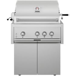 32 Inch Freestanding Gas Grill  - 32 Inch Freestanding Gas Grill with 738 sq. in Total Grilling Area view