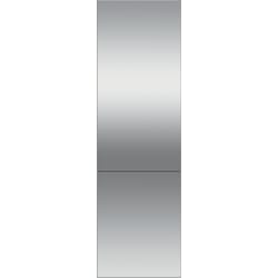 24 Inch Integrated Bottom Mount Column Door Panel Right Hinge (Handles not Included) in Stainless Steel - Stainless Steel Door Panel Right Hinge view