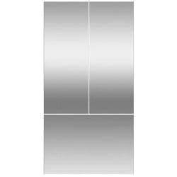 Integrated French Door Stainless Steel Door Panels (Handles sold separately) Size 36"x 72”, Compatible  - Stainless Steel Panel No Handle view