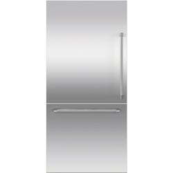 80 Inch Tall Unbranded Stainless Steel Left Hinge Door Panel for 36-Inch Pro Integrated Single Door Bottom Mount - 80" Tall Integrated Single Door Bottom Mount Left Hinge Unbranded Door Panel view