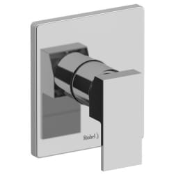 Single Lever Handle Pressure Balanced Valve Trim Only: Chrome - Kubik Single Lever Handle Pressure Balanced Valve Trim Only in Chrome view