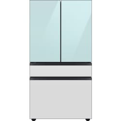 36 Inch Counter-Depth Freestanding 4-Door French Door Smart Refrigerator - Front View view