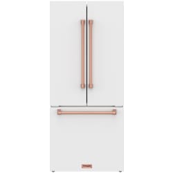 30 Inch Freestanding French Door Counter Depth Refrigerator  - 30 Inch French Door Refrigerator view