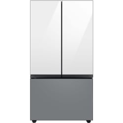 36 Inch Smart 3-Door French Door Refrigerator - Front View view