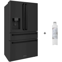 36 Inch Counter Depth 4-Door French Door Refrigerator  - 36 Inch Counter Depth 4-Door French Door Refrigerator (Replacement Water Filter Included) view