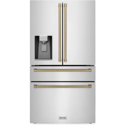 36 Inch Counter-Depth 4-Door French Door Refrigerator - 36 Inch Counter-Depth 4-Door French Door Refrigerator view