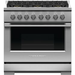 36 Inch Freestanding Professional Gas Range  - 36 Inch Professional Gas Range view
