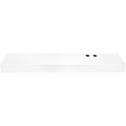 30 Inch Under Cabinet Range Hood - White Front View view