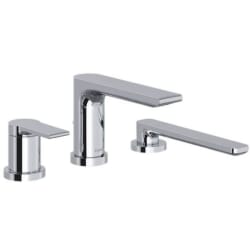 3-Hole Deck Mount Tub Filler Trim  - Fresk™ 3-Hole Deck Mount Tub Filler Trim with Hand Shower in Chrome view
