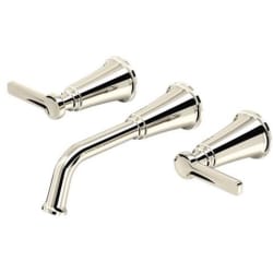 Wall Mount Lavatory Faucet Trim  - Momenti™ Wall Mount Lavatory Faucet Trim with 1.2 GPM Flow Rate in Polished Nickel view