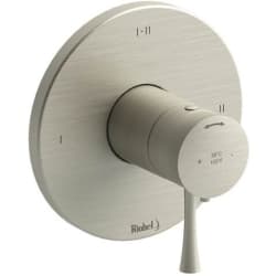 1/2 Inch Single Lever Handle Thermostatic and Pressure Balance Trim  - Edge™ 1/2" Therm & Pressure Balance Trim With 3 Functions in Brushed Nickel view