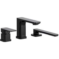 3-Hole Deck Mount Tub Filler Trim  - Equinox™ 3-Hole Deck Mount Tub Filler Trim in Black view