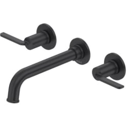Single Handle Wall Mount Lavatory Faucet Trim  - Authentica™ Wall Mount Lavatory Faucet Trim in Black view