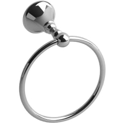 Wall Mounted Towel Ring: Chrome - Momenti™ Towel Ring in Chrome view