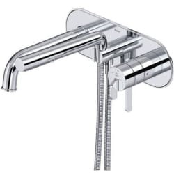 Wall Mount Thermostatic/Pressure Balance Tub Filler Trim  - Authentica™ Wall Mount Thermostatic/Pressure Balance Tub Filler Trim in Chrome view