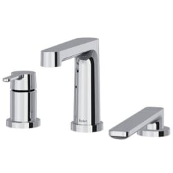 3-Hole Deck Mount Tub Filler Trim  - Nibi™ 3-Hole Deck Mount Tub Filler Trim with Hand Shower in Chrome view