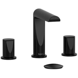 Widespread Lavatory Faucet  - Parabola™ Widespread Lavatory Faucet in Black view