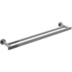 Double 24 Inch Towel Bar: Chrome - Paradox™ Double 24" Towel Bar in Chrome view