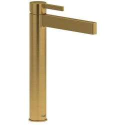 Single Handle Tall Lavatory Faucet  - Paradox™ Single Handle Tall Lavatory Faucet in Brushed Gold view
