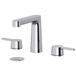 Double Lever Handle Widespread Lavatory Faucet  - Nibi? Widespread Lavatory Faucet in Chrome view