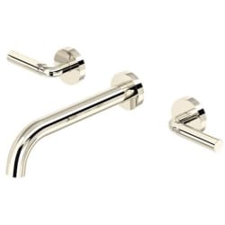 Dual Handle Wall Mount Lavatory Faucet Trim  - RIU™ Dual Handle Wall Mount Lavatory Faucet Trim with 1.2 GPM Flow Rate in Polished Nickel view