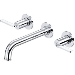 Single Handle Wall Mount Lavatory Faucet Trim  - Authentica™ Wall Mount Lavatory Faucet Trim in Chrome view