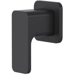 1/2 Inch Single Handle Volume Control Trim: Black - Equinox™ 1/2" Volume Control Trim in Black view