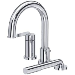 3-Hole Pressure Balance Deck Mount Tub Filler Trim  - Authentica™ 3-Hole Pressure Balance Deck Mount Tub Filler Trim in Chrome view