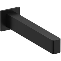 Wall Mount Tub Spout: Black - Wall Mount Tub Spout in Black view