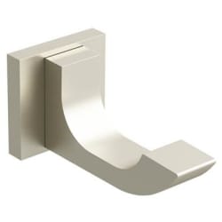 1 Inch Robe Hook: Brushed Nickel - Zendo 1 Inch Robe Hook in Brushed Nickel view