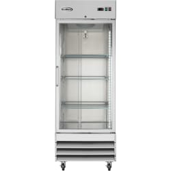 29 Inch Commercial Freestanding All-Refrigerator  - Commercial 29 Inch Freestanding All-Refrigerator Self-closing Glass Door view